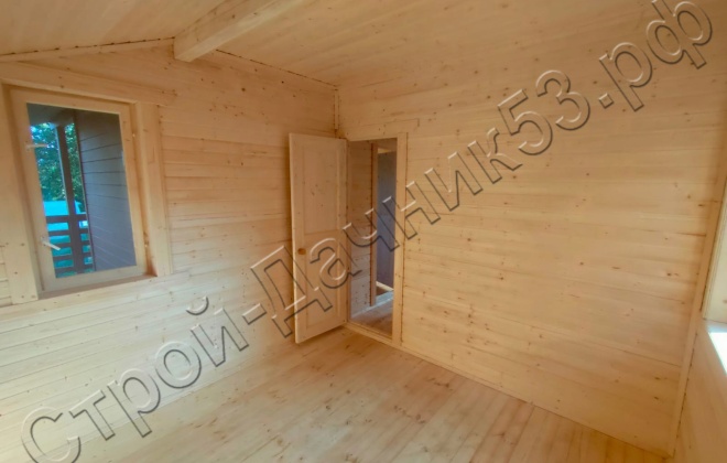 4 Брусовой дом ОД-46, 7х8м, 56 М², Московская область, Красногорский район, п. Ильинское-Усово. (19)